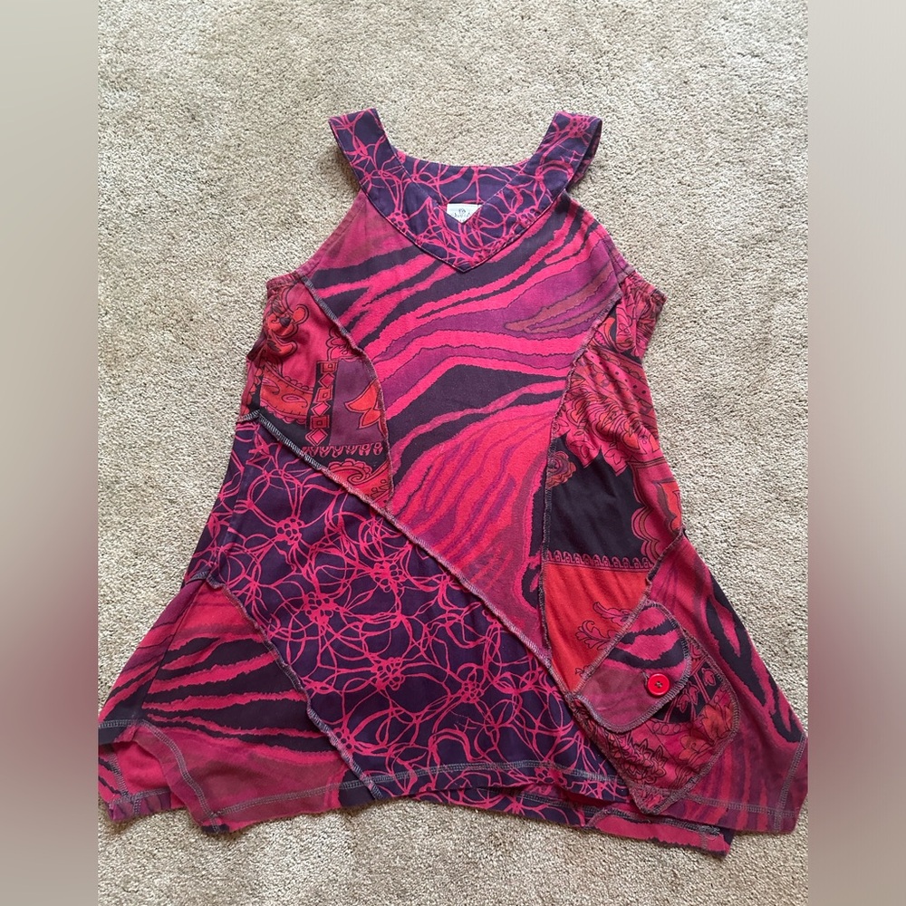 Parsley and Sage Vee neck tank tunic